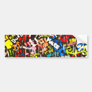 Pegatina Para Coche pintadas enrrolladas