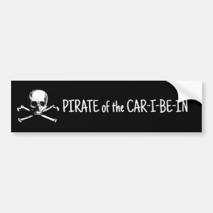Pegatina Para Coche PIRATA del AUTO-I-BE-IN