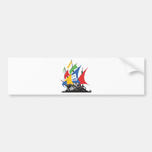 Pegatina Para Coche Pirata Google