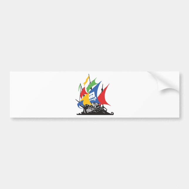 Pegatina Para Coche Pirata Google (Frente)