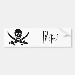 Pegatina Para Coche Piratas