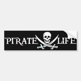 Pegatina Para Coche Piratas del Caribe de la vida del pirata