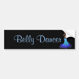 Pegatina Para Coche Pisces Belly Dancer Art