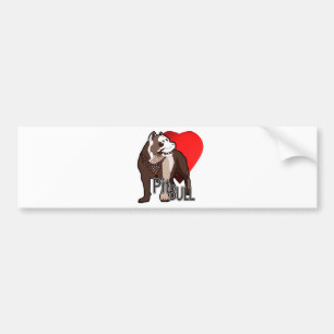 Pegatina Para Coche Pitbull