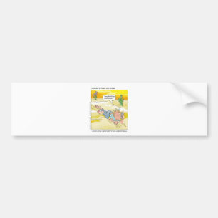 Pegatina Para Coche Pizza del Desierto Graciosos Mugs, Tees, Tarjetas 