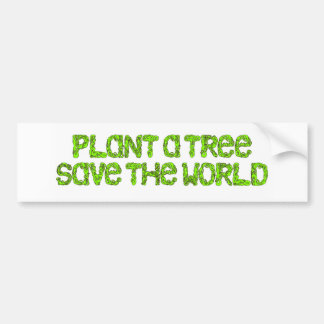 Pegatina Para Coche plante un árbol