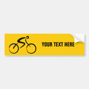Pegatina Para Coche Plantilla de la bicicleta