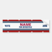Plantilla política de campaña personalizado
