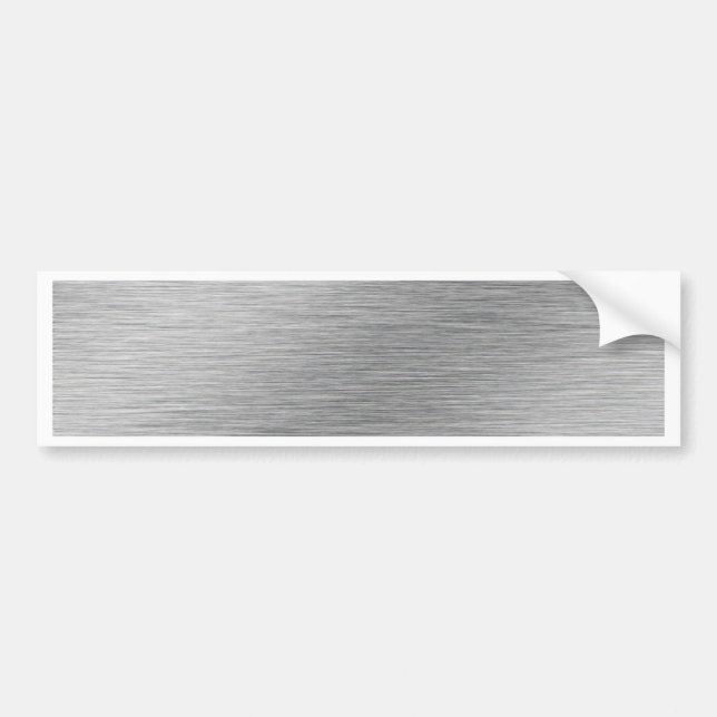 Pegatina Para Coche Plata (Frente)