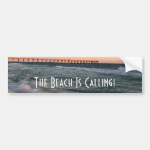 Pegatina Para Coche Playa