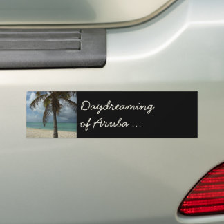 Pegatina Para Coche Playa de Aruba I Bella Escena Natural