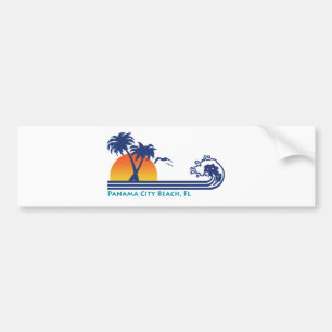 Pegatina Para Coche Playa de la Ciudad de Panamá
