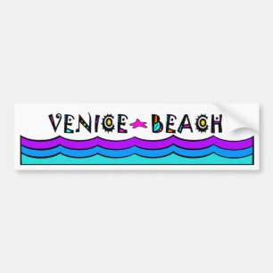 PEGATINA PARA COCHE PLAYA DE VENECIA