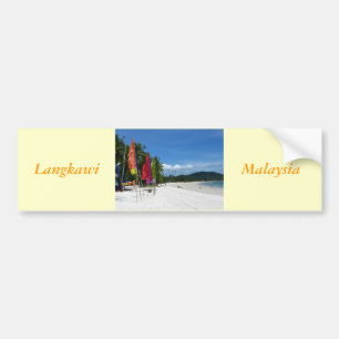 Pegatina Para Coche Playas de Langkawi