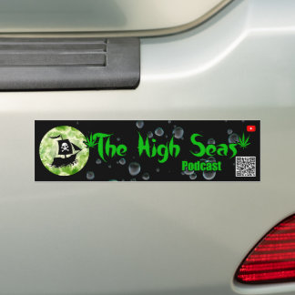 Pegatina Para Coche Podcast Bumper Sticker