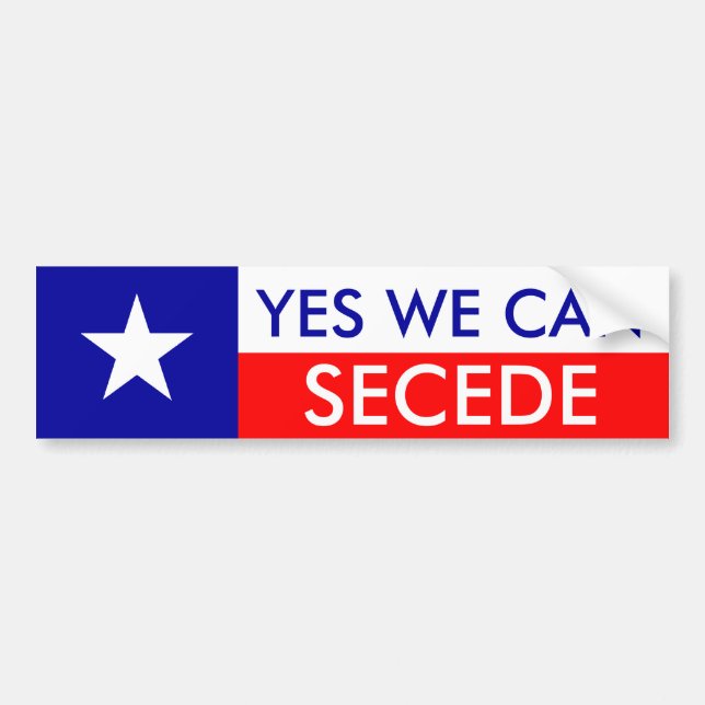 Pegatina Para Coche Podemos Secede sí (Frente)