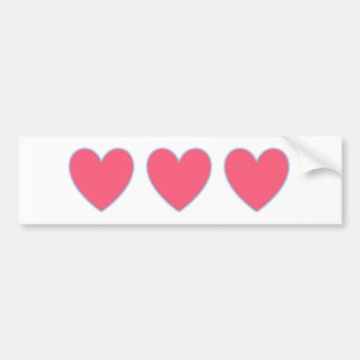Pegatina Para Coche ¡Poder del corazón!