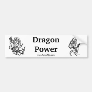 Pegatina Para Coche Poder del dragón
