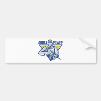 Pegatina Para Coche Poder ucraniano de la junta del ejército