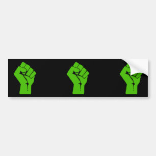 Pegatina Para Coche Poder verde