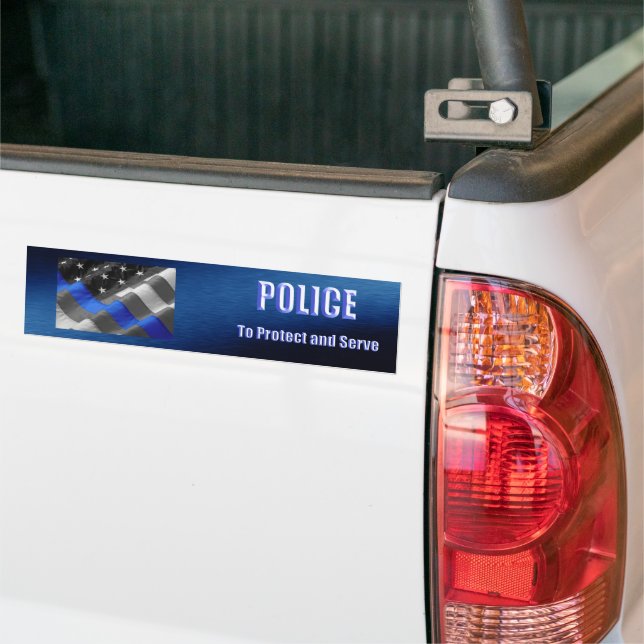 Pegatina Para Coche Policía (En Camión)