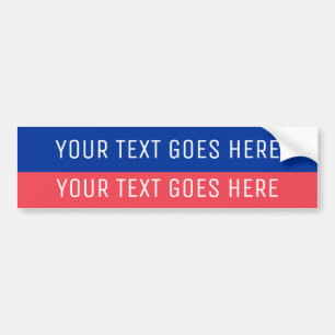 Pegatina Para Coche política personalizada personalizado