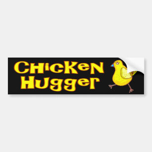 Pegatina Para Coche Pollo Hugger