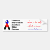 Polyamory Bumpersticker II