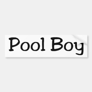 Pegatina Para Coche Pool Boy