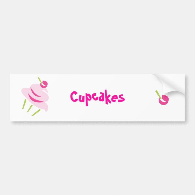 Pegatina Para Coche PoP-aRt CuPcaKe tWo (Frente)