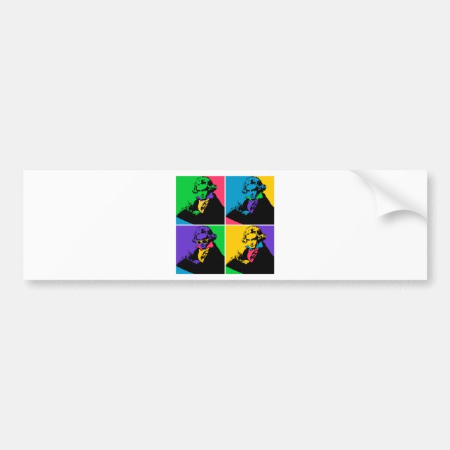 Pegatina Para Coche Pop Beethoven (Frente)