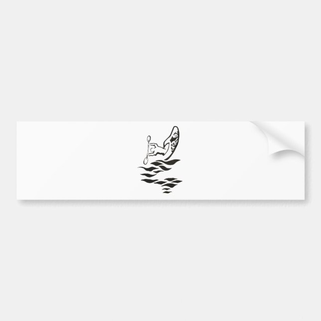 Pegatina Para Coche Popa de 41 kajaks (Frente)