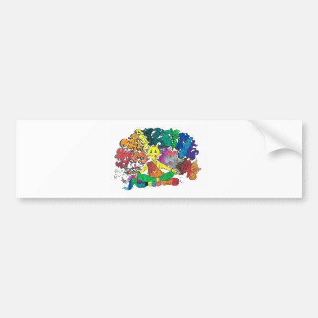 Pegatina Para Coche Porcentaje de levitación (Frente)