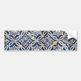 Pegatina Para Coche Portugués Azulejo del vintage