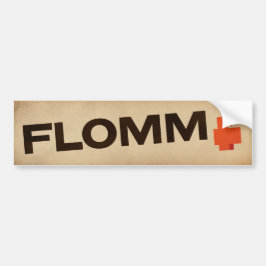 Pegatina Para Coche positavo del vintage FLOMM