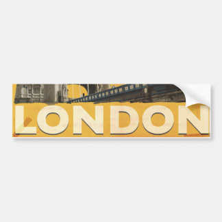 Pegatina Para Coche Poster de Vintage London