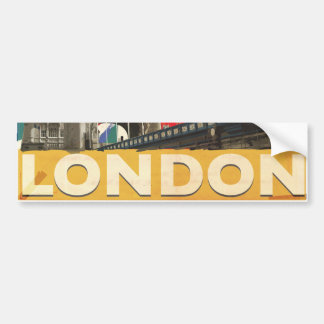 Pegatina Para Coche Poster de Vintage London
