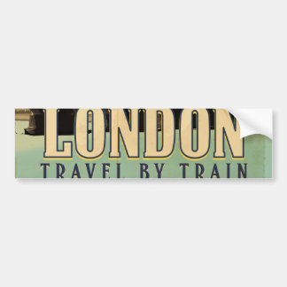 Pegatina Para Coche Poster de Vintage Visit London