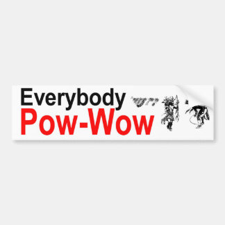 Pegatina Para Coche Pow_Pow
