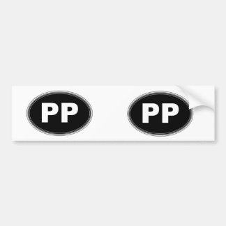PEGATINA PARA COCHE PP