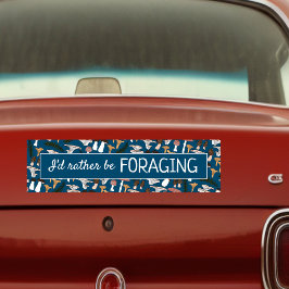 Pegatina Para Coche Preferiría Estar Buscando Hongos Hongos Hongos De