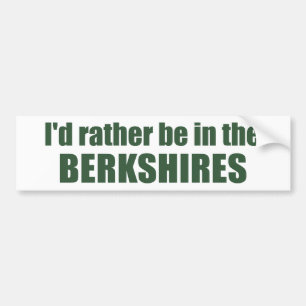 Pegatina Para Coche Preferiría Estar En Los Berkshires