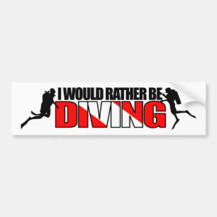 Pegatina Para Coche Preferiría Salir Del Bumpersticker