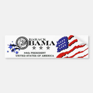 Pegatina Para Coche Presidente de Barack Obama 44.o