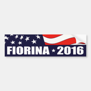 Pegatina Para Coche Presidente de Carly Fiorina en 2016
