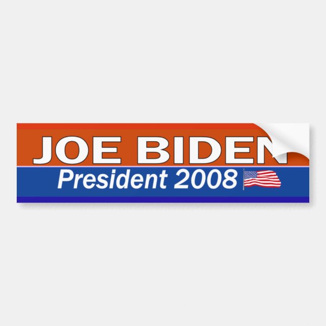Pegatina Para Coche Presidente de JOE BIDEN (Frente)
