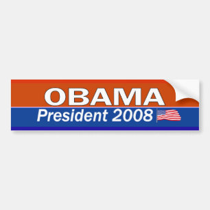 Pegatina Para Coche Presidente de OBAMA