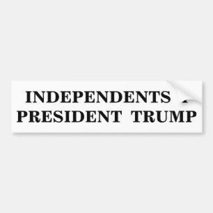 Pegatina Para Coche Presidente Trump de las independientes 4