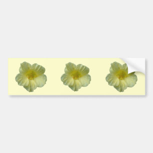 Pegatina Para Coche Pretty Natsurtium Flower Bumper Sticker