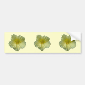 Pegatina Para Coche Pretty Natsurtium Flower Bumper Sticker